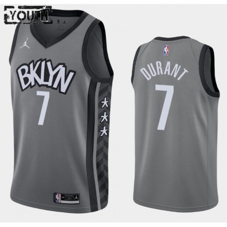 Kinder NBA Brooklyn Nets Trikot Kevin Durant 7 Jordan Brand 2020-2021 Statement Edition Swingman